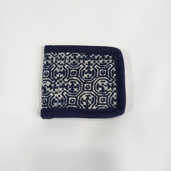 Fair Trade wallet - Indigo wallet by Thai Tribal Crafts
