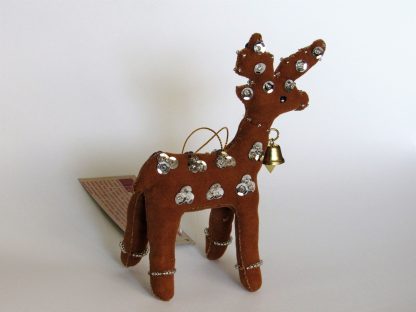 Fair Trade ornament standing-Reindeer