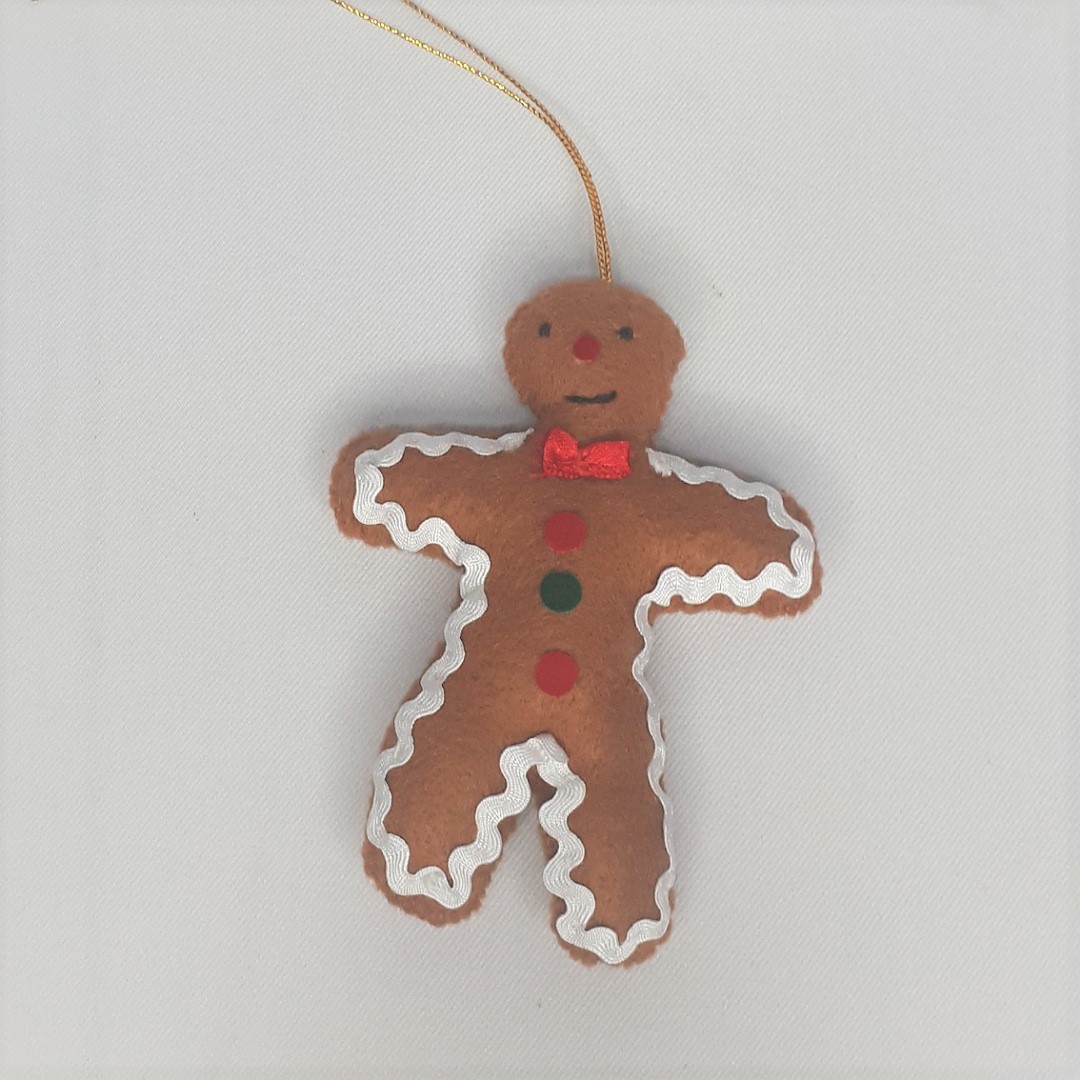 Gingerbread Man Ornament