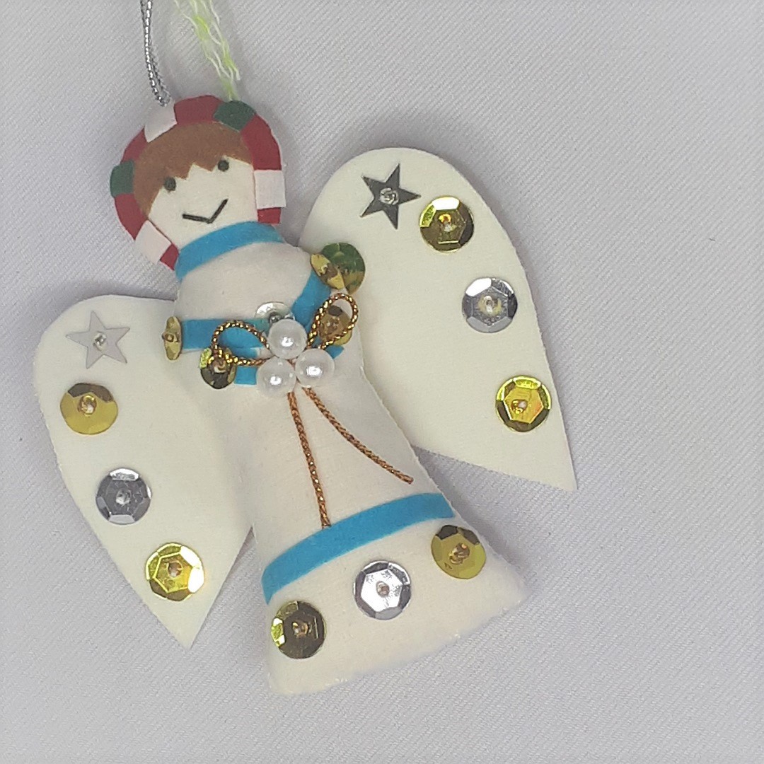 Angel Ornament (Velvet) - Image 3